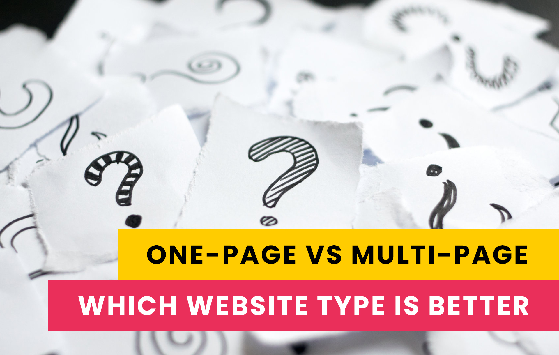 What Is A One Page Website Design Talk